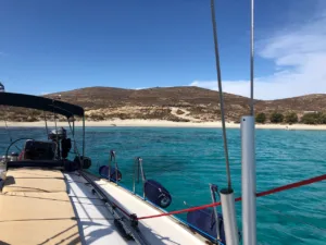 Delos and Rhenia Mykonos cruises