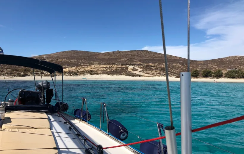Delos Island & Rhenia Cruise On A Semi Private Sail Boat