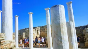 phot of Delos Island Mykonos