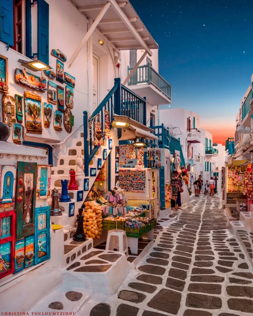 Charming Mykonos Town