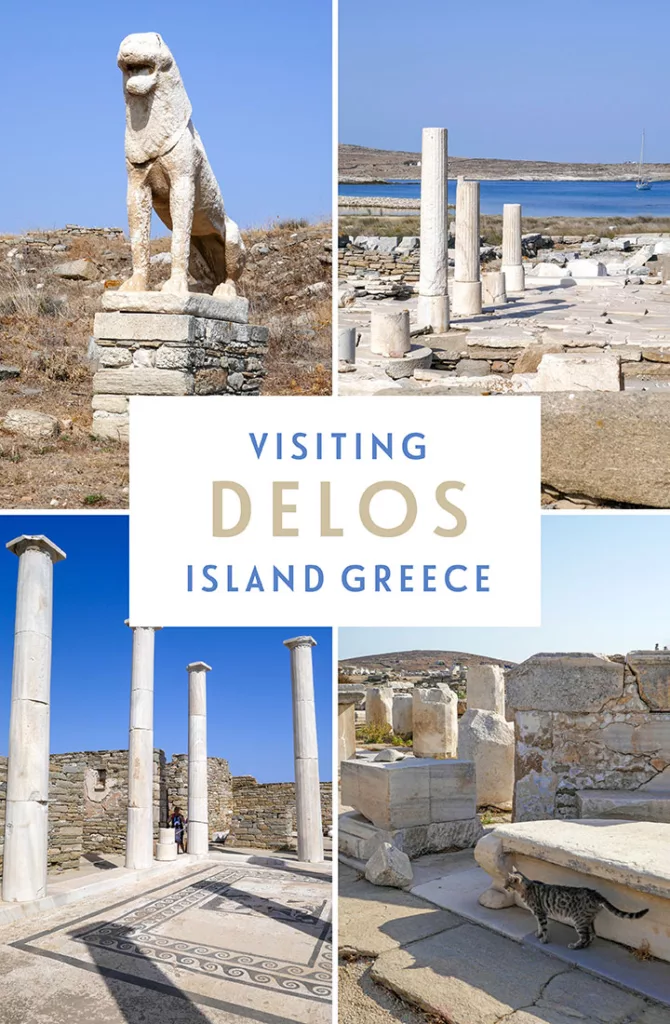 Delos the UNESCO heritage
