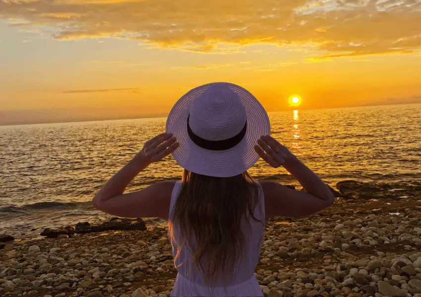 solo travel in Mykonos photo