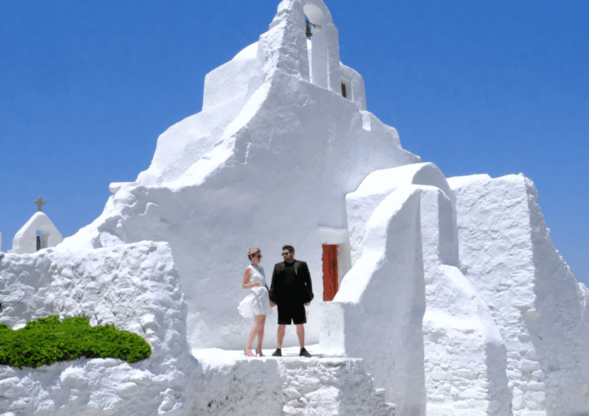 Paraportiani church in Mykonos