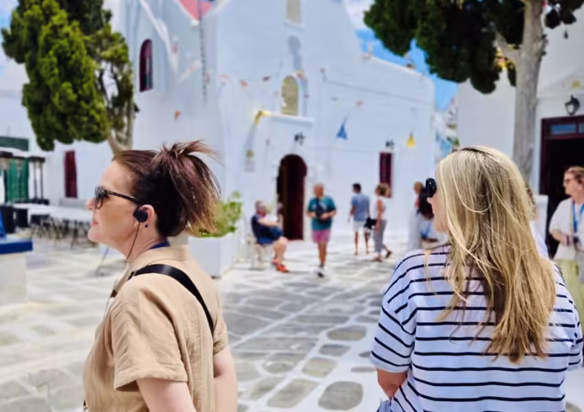 Mykonos Town Self Guided Tour.
